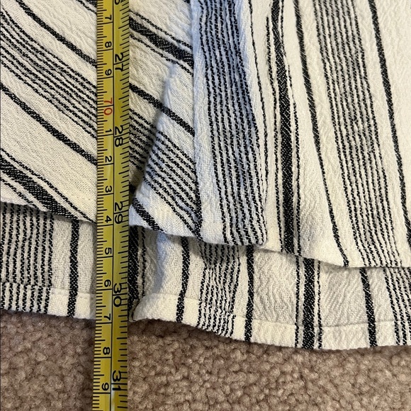 Soft Surroundings Black and White Striped Tunic, NWT, L - Picture 10 of 10